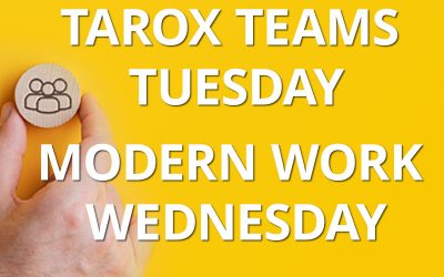 Wissen was geht: Microsoft 365 Workshops von TAROX