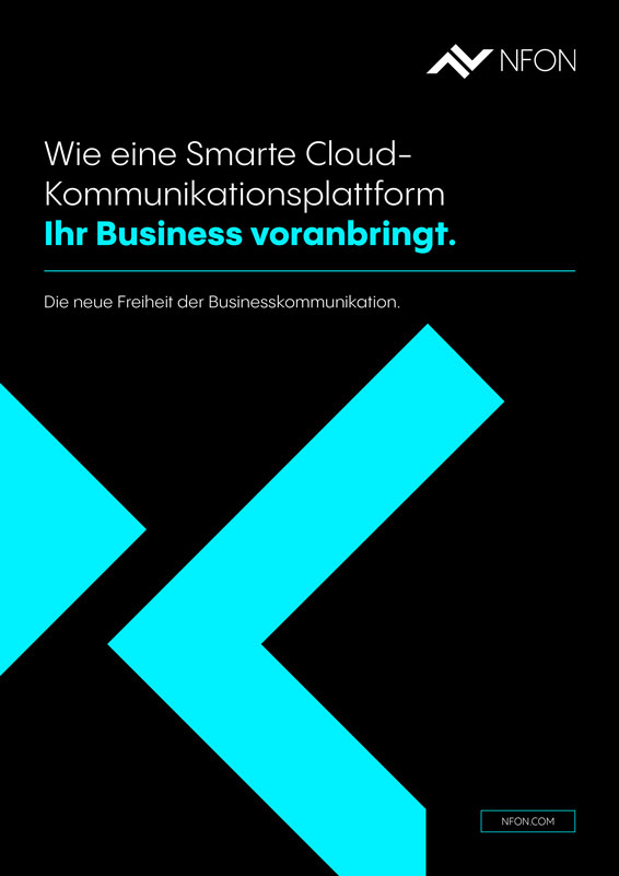 Titelseite NFON Cloudya Whitepaper